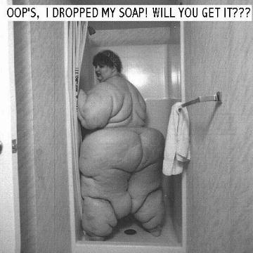 oops, i dropped my soap! will you get it?