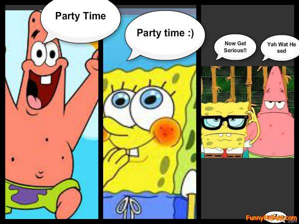 Party Time With Spongebob