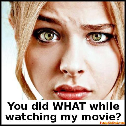 Chloe Moeretz - You did What while watching my movie?