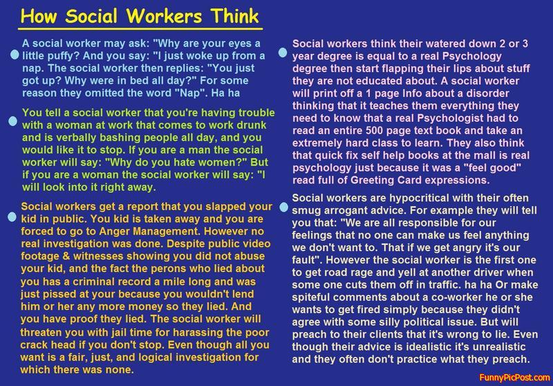 Funny - How Social Workers Think