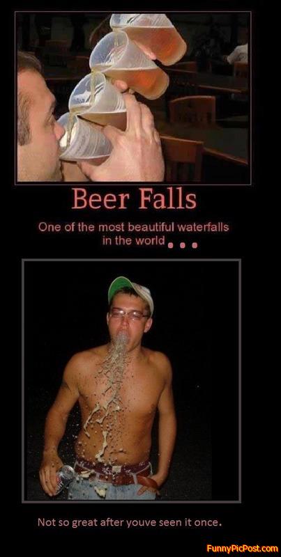 Beer falls...again