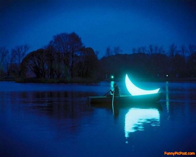 Rowing the Moon