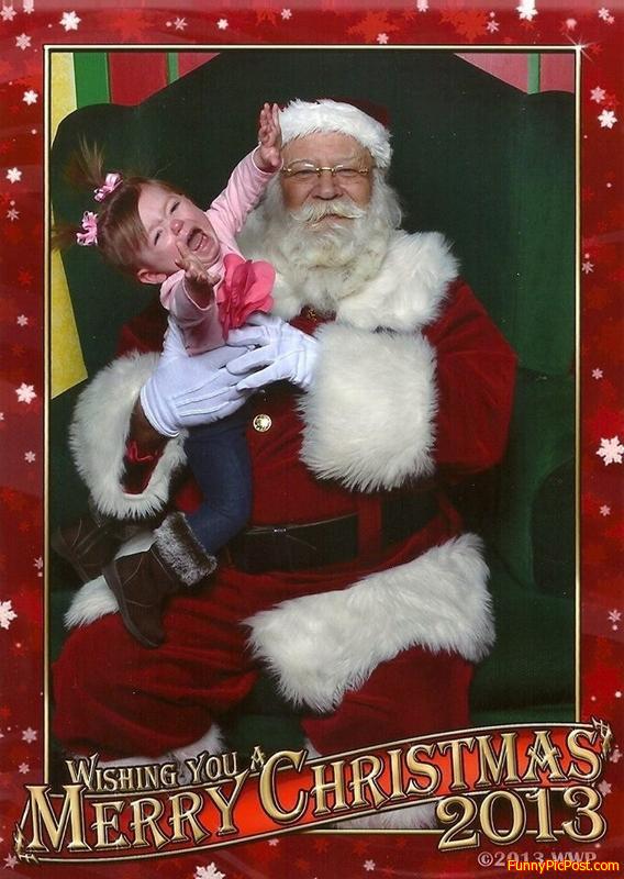 Shaylee Beale Meets Santa