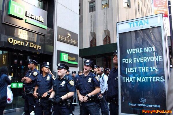 Protecting and Serving the Bankers