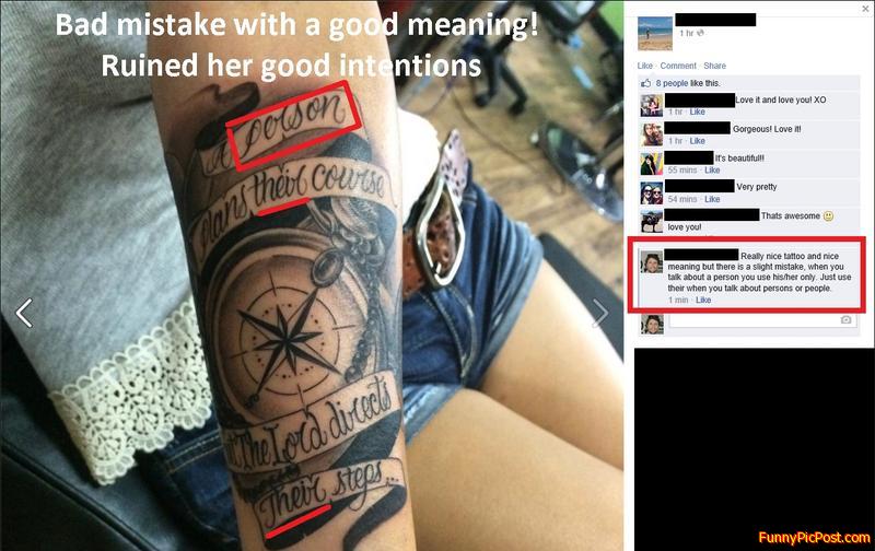 Tattoo Grammar Epic Mistake