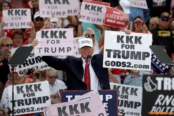 KKK’s official newspaper supports Donald Trump for president